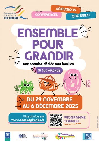 affiche ensemble pour grandir